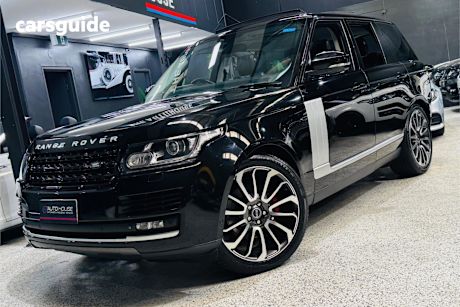 Black 2014 Land Rover Range Rover SUV TDV6 VOGUE 4X4