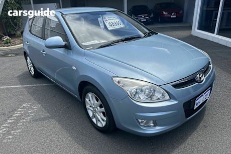 Blue 2010 Hyundai I30 Hatch SLX