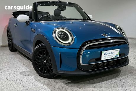 Blue 2021 Mini Convertible Convertible Cooper Classic