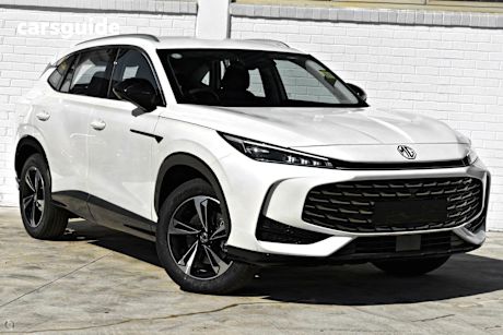 White 2025 MG HS Wagon Vibe