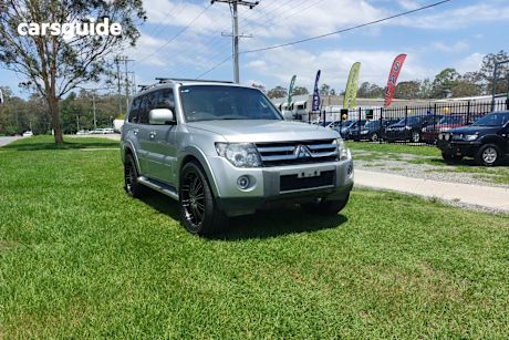 Silver 2008 Mitsubishi Pajero Wagon Vr-X Lwb (4X4)