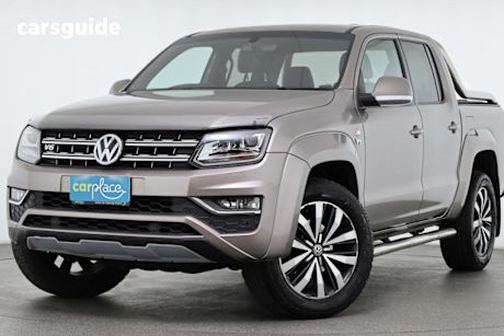 Beige 2020 Volkswagen Amarok Dual Cab Utility Tdi580 Ultimate 4Motion