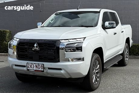White 2024 Mitsubishi Triton Double Cab Pick Up Gls (4X4)