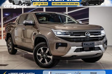 Beige 2025 Volkswagen Amarok Dual Cab Utility Style Tdi600 4Motion
