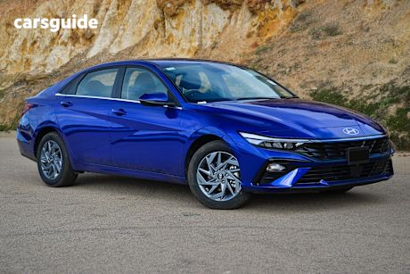 Blue 2025 Hyundai I30 Sedan