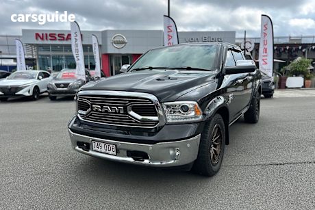 Black 2019 RAM 1500 Crew Cab Utility Laramie (4X4) Fd3.2