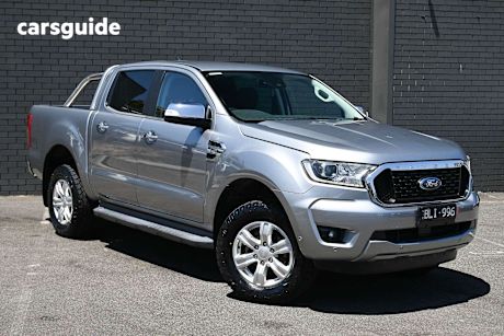 Silver 2020 Ford Ranger Double Cab Chassis Xlt 3.2 (4X4)
