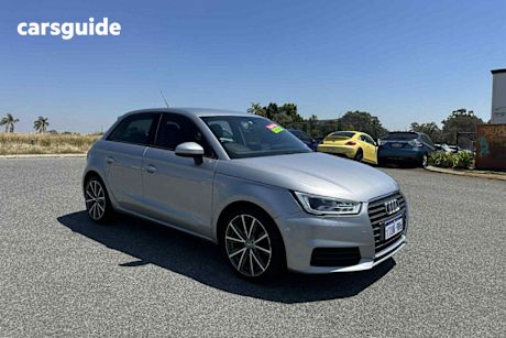 Silver 2016 Audi A1 Hatchback Sportback 1.0 Tfsi