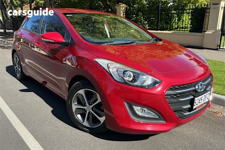 Red 2015 Hyundai I30 Hatchback Active X