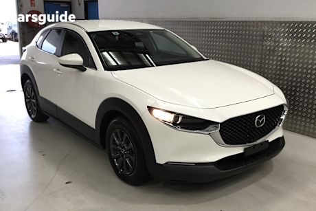 White 2023 Mazda CX-30 Wagon G20 Pure (Fwd)