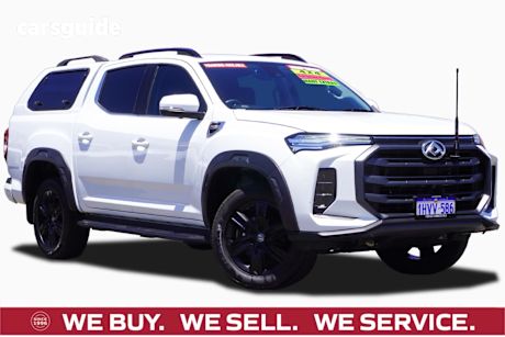 White 2023 LDV T60 Double Cab Utility Max Luxe (4X4)