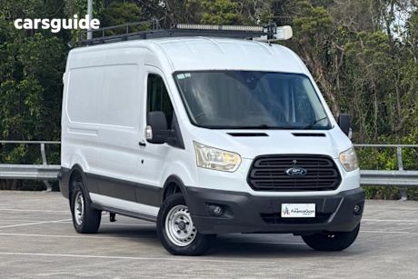 White 2015 Ford Transit Van 350L Lwb High Roof