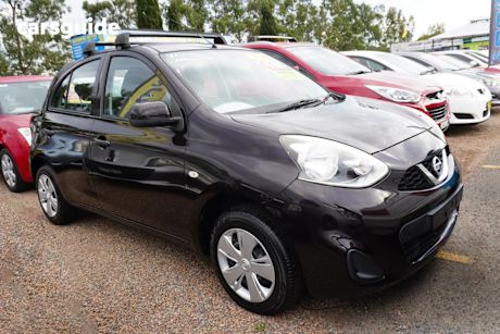 Purple 2015 Nissan Micra Hatchback St