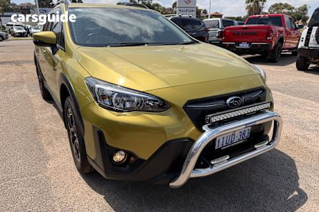 Yellow 2022 Subaru XV Wagon 2.0I Premium Awd