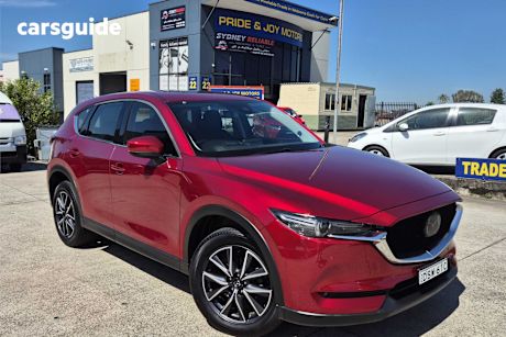 Red 2017 Mazda CX-5 Wagon Akera (4X4)