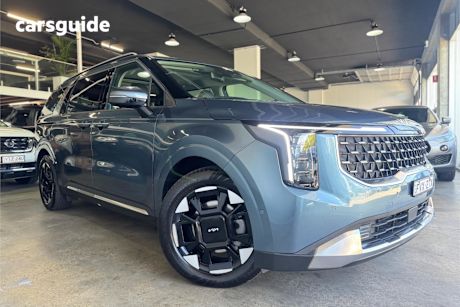 Blue 2025 Kia Carnival Wagon Gt-Line