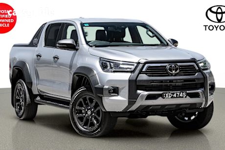 Silver 2023 Toyota Hilux Double Cab Pick Up Rogue (4X4)