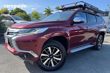 Red 2016 Mitsubishi Pajero Sport Wagon Gls (4X4) 7 Seat