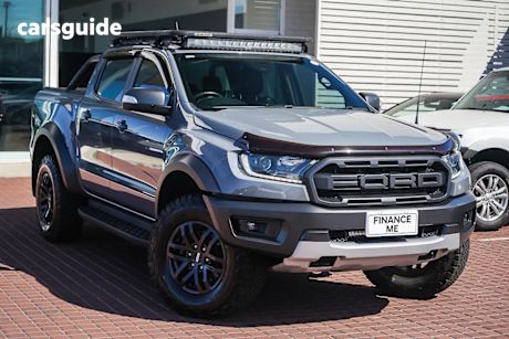 Grey 2018 Ford Ranger Double Cab Pick Up Raptor 2.0 (4X4)