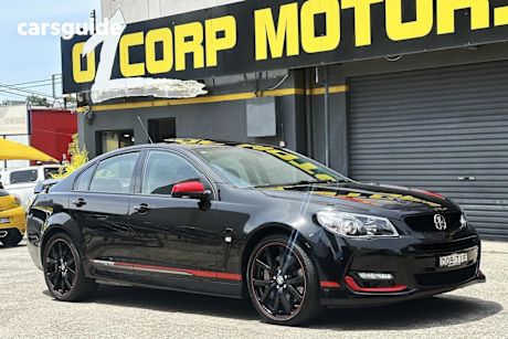 Black 2017 Holden Commodore Sedan Ss-V Redline Motorsport Edt