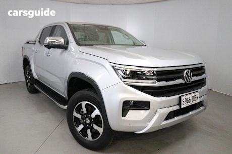 Silver 2023 Volkswagen Amarok Dual Cab Utility Style Tdi500 4Motion