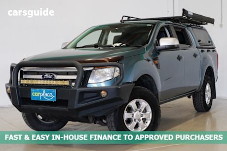 Blue 2015 Ford Ranger Dual Cab Utility Xls 3.2 (4X4)