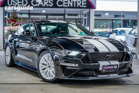 Black 2018 Ford Mustang Coupe Fastback Gt 5.0 V8