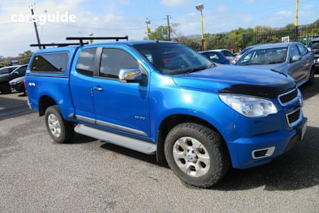 Blue 2012 Holden Colorado Crew Cab Pickup Ltz (4X4)
