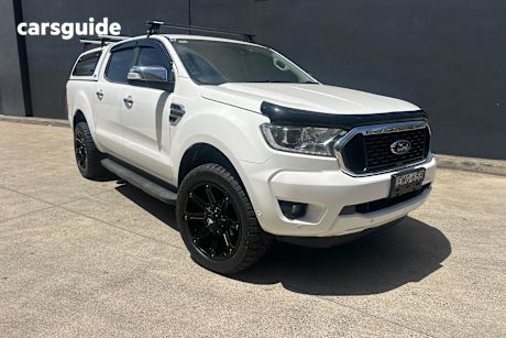 White 2020 Ford Ranger Double Cab Pick Up Xlt 3.2 (4X4)