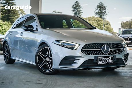 Silver 2018 Mercedes-Benz A200 Hatchback