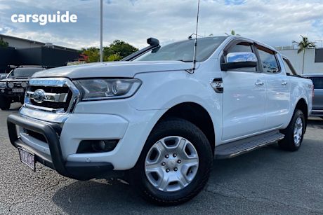 White 2017 Ford Ranger Dual Cab Utility Xlt 3.2 (4X4)