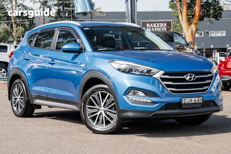 Blue 2016 Hyundai Tucson Wagon Active X (Fwd)