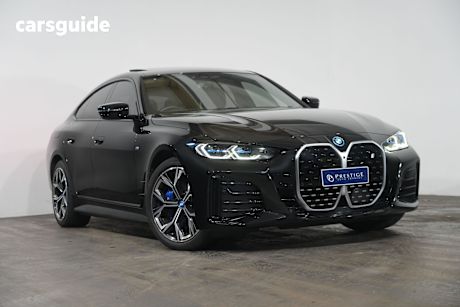 Black 2022 BMW I4 Coupe Edrive40 M Sport Gran Coupe