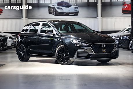 Black 2023 Hyundai I30 Hatchback N Line Premium