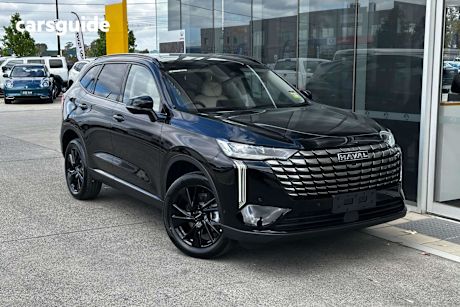 Black 2025 GWM Haval H6 Wagon Ultra Phev (Awd)