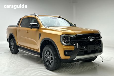 Yellow 2024 Ford Ranger Double Cab Pick Up Wildtrak 2.0 (4X4)