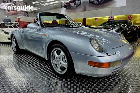 Silver 1994 Porsche 911 Cabriolet Carrera