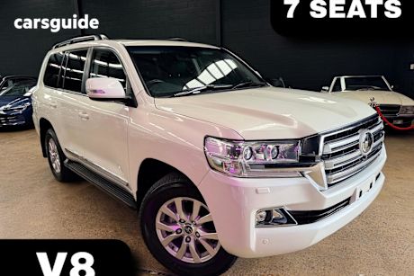White 2021 Toyota Landcruiser Wagon Lc200 Sahara (4X4)