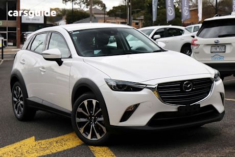 White 2025 Mazda CX-3 Wagon G20 Pure