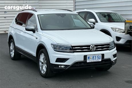 White 2022 Volkswagen Tiguan SUV 162TSI PROLINE ALLSPACE WAGON 7SP 4MOTION 2.0T