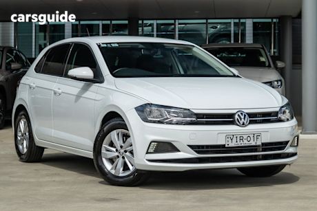 White 2019 Volkswagen Polo Hatchback 85 Tsi Comfortline