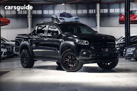 Black 2018 Mercedes-Benz X350 Dual Cab Utility D Power (4Matic)