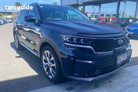 Blue 2021 Kia Sorento Wagon Gt-Line 7 Seat