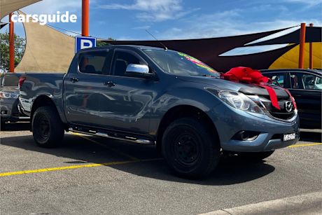 Blue 2016 Mazda BT-50 Dual Cab Utility Xtr (4X2)