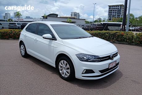White 2021 Volkswagen Polo Hatchback 70Tsi Trendline