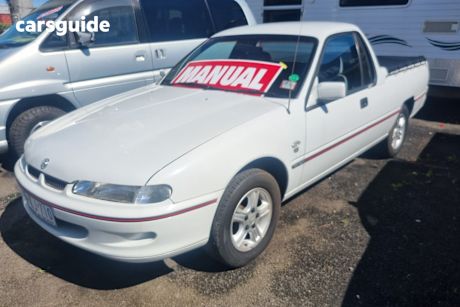 White 1998 Holden Commodore Utility