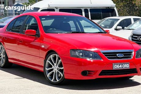 Red 2006 Ford Falcon Sedan Xt