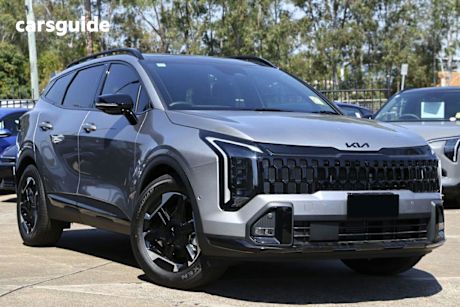 Grey 2025 Kia Sportage Wagon Gt-Line Hev (Awd)