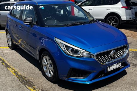 Blue 2019 MG MG3 Hatchback Core