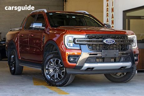 Orange 2023 Ford Ranger Double Cab Pick Up Wildtrak 2.0 (4X4)